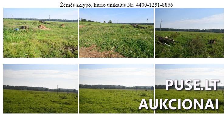Žemės sklypas Sklypai Krikštėnai, Pivonijos sen., Ukmergės r. sav. 1