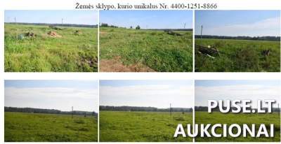 Žemės ūkio paskirties sklypas Ukmergės rajone, Krikštėnų kaime, 2.35 ha, pradinė kaina 7336 EUR