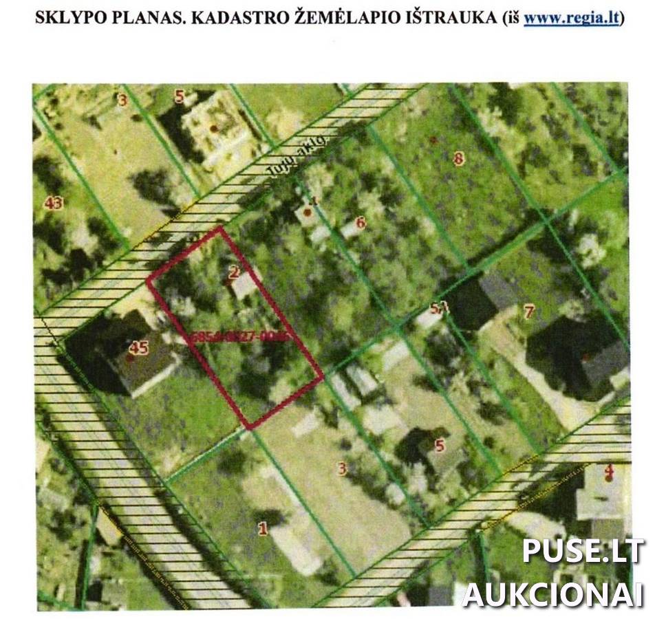 Žemės sklypas Sklypai Tujų aklg. 2, 90170 Plungė, Plungės miesto sen., Plungės r. sav. 1