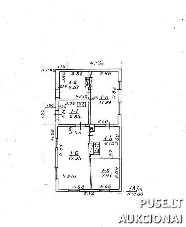 Gyvenamasis namas Pastatai Gurelių g. 63, 25124 Vilnius, Vilniaus m. sav. 6