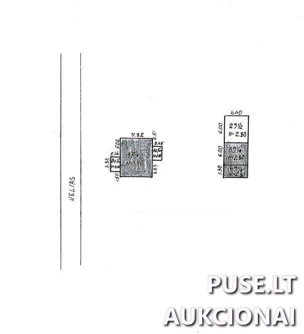 Gyvenamasis namas Pastatai Sodų g. 3, 42390 Panemunis, Pandėlio sen., Rokiškio r. sav. 1