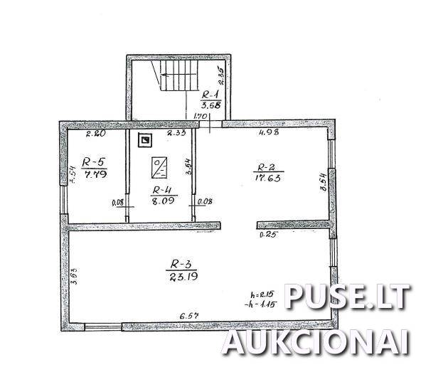 Gyvenamasis namas Pastatai Sodų g. 3, 42390 Panemunis, Pandėlio sen., Rokiškio r. sav. 7