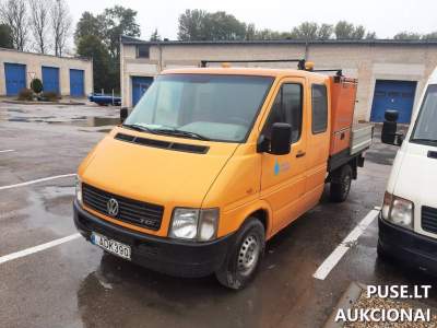 VW LT 35 krovininis automobilis Šiauliuose 2000 EUR pradinė kaina