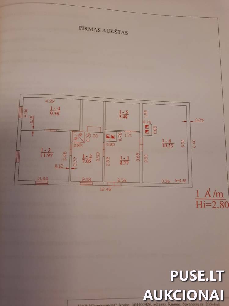 Gyvenamasis namas Pastatai Klevų g. 3, 20146 Ukmergė, Ukmergės miesto sen., Ukmergės r. sav. 1