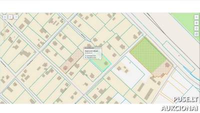 Parduodamas 0.1524 ha žemės sklypas Šiaulių r. sav., Drąsučių k. aukcione, pradinė kaina 19556 EUR