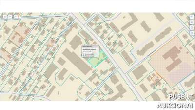 Gyvenamosios paskirties žemės sklypas Radviliškyje, Dariaus ir Girėno g. 35, pradinė kaina 14611 EUR