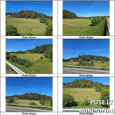 0.65 ha žemės ūkio paskirties sklypas Trakų rajone, Penkininkuose, pradinė kaina 11120 EUR