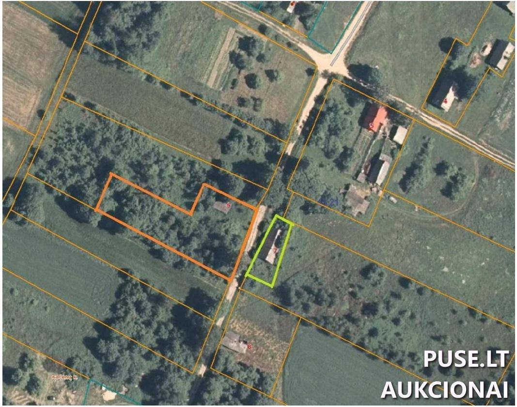Žemės sklypas Sklypai Kačėnai 6, 17137, Dieveniškių sen., Šalčininkų r. sav. 2