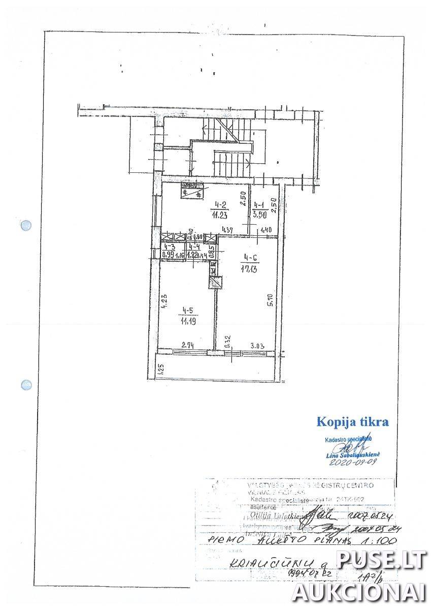 Butas Patalpos/Butai Kriaučiūnų g. 4, 06295 Vilnius, Vilniaus m. sav. 1