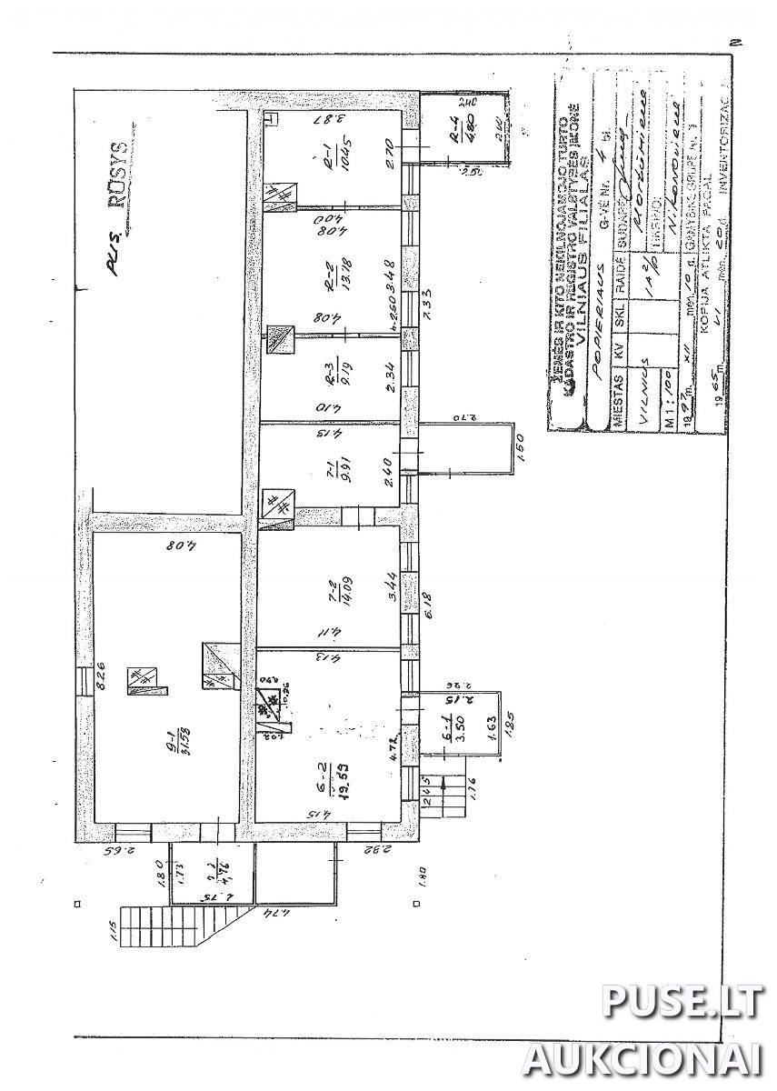 Butas Patalpos/Butai Popieriaus g. 4, 08404 Vilnius, Vilniaus m. sav. 1