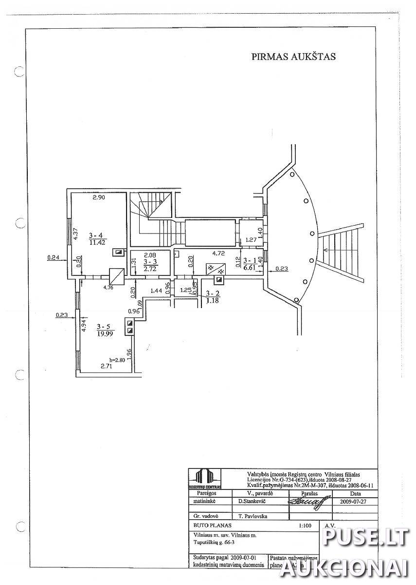 Butas Patalpos/Butai Tuputiškių g. 66, 11300 Vilnius, Vilniaus m. sav. 1
