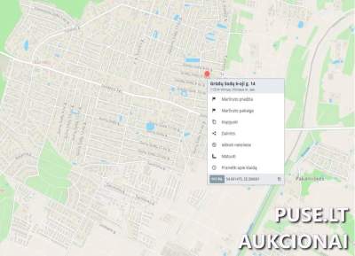 Žemės sklypas Vilniuje, Grūdų Sodų 6-oji g. su sodo pastatu ir komunikacijomis, pradinė kaina 67760 EUR