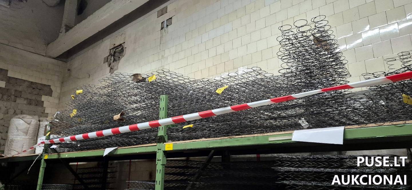 Baldų gamybos žaliavos ir prekių atsargos Kitas turtas 3