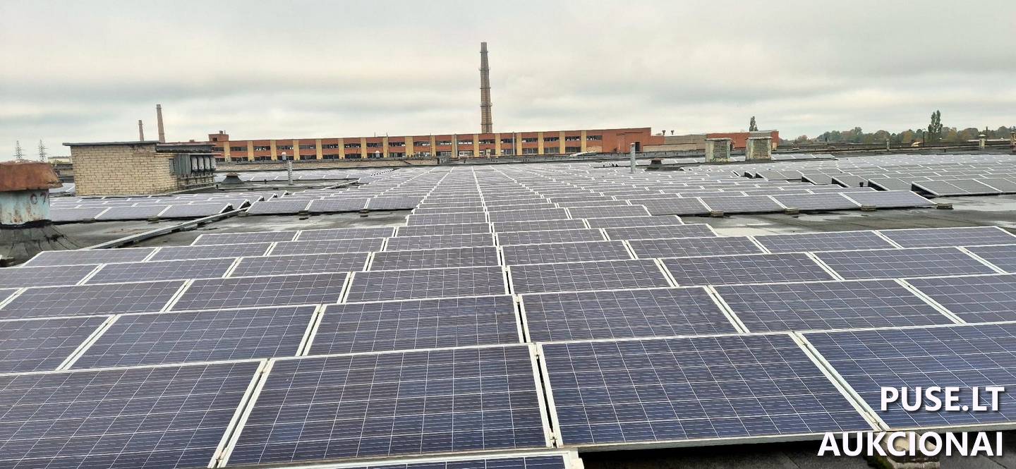400 kW Saulės elektrinė Kitas turtas 4