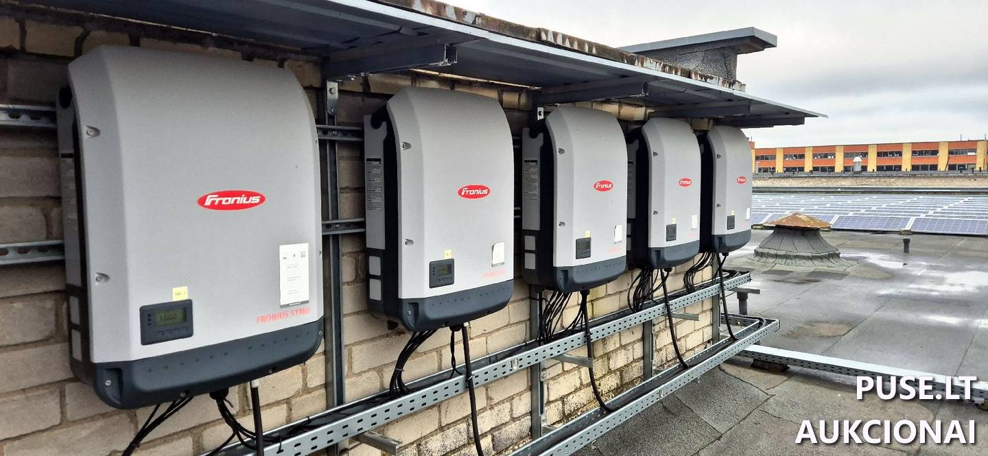 400 kW Saulės elektrinė Kitas turtas 6