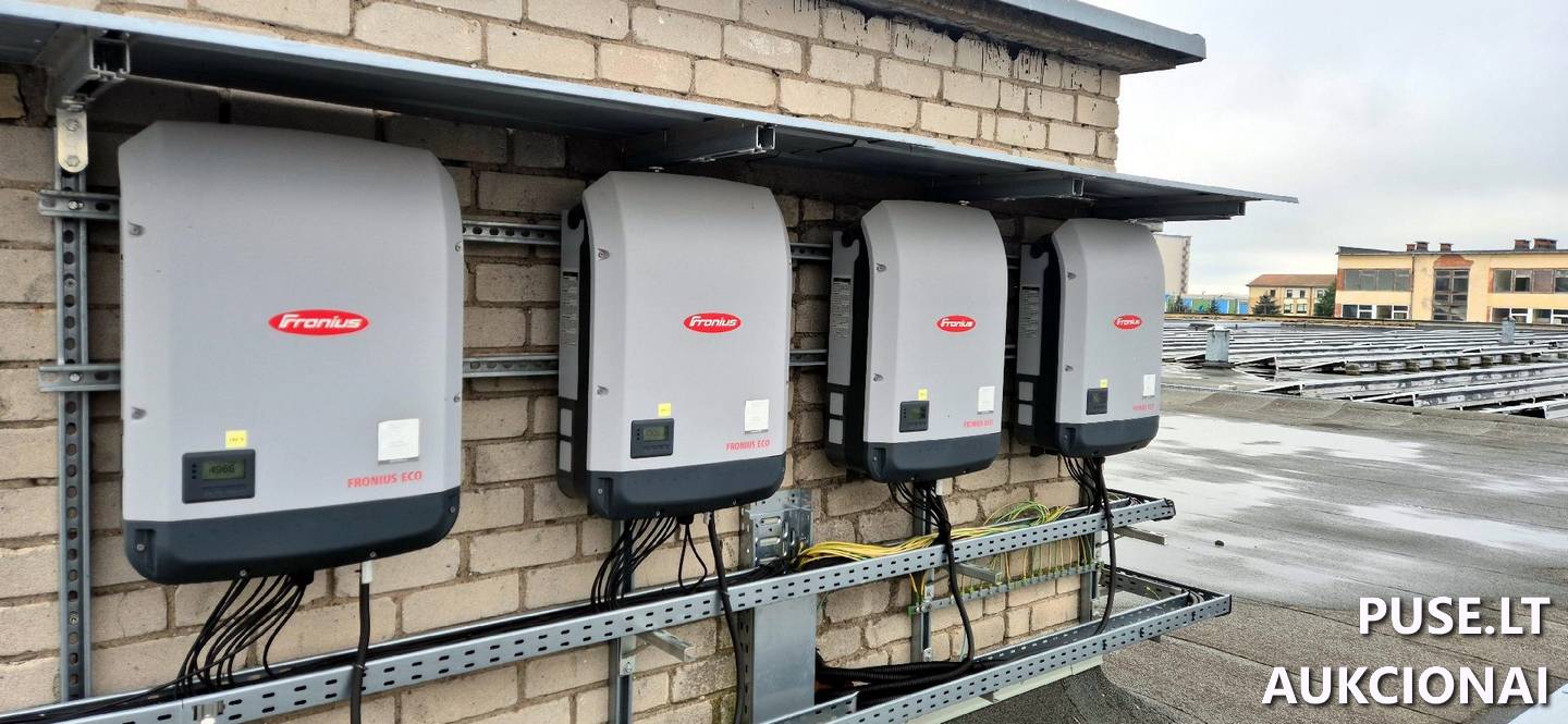 400 kW Saulės elektrinė Kitas turtas 8