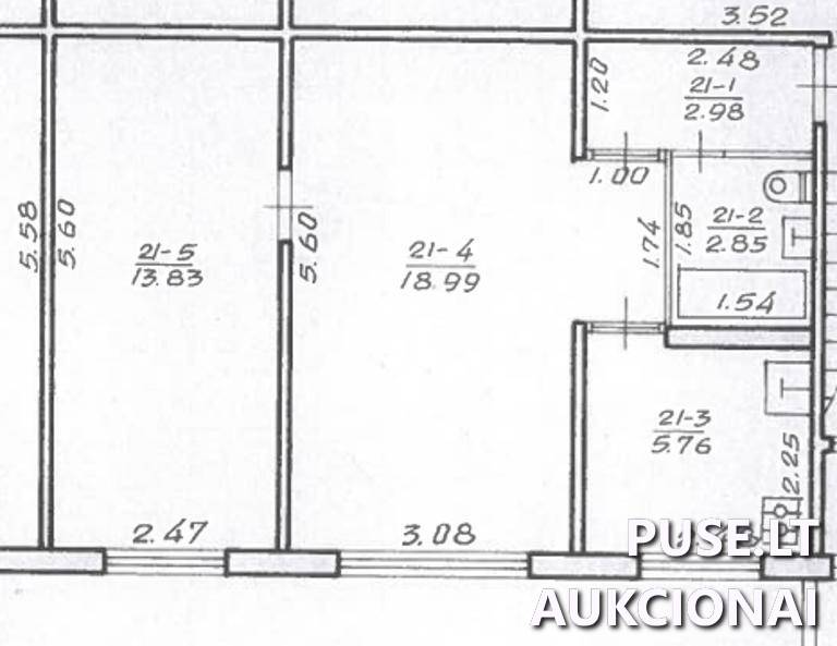 Butas Patalpos/Butai Savanorių pr. 29, 03128 Vilnius, Vilniaus m. sav. 7