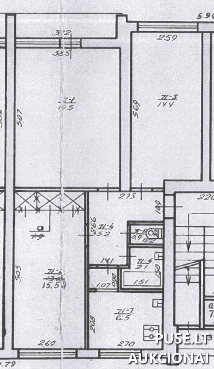Butas Patalpos/Butai Dzūkų g. 21, 02161 Vilnius, Vilniaus m. sav. 5