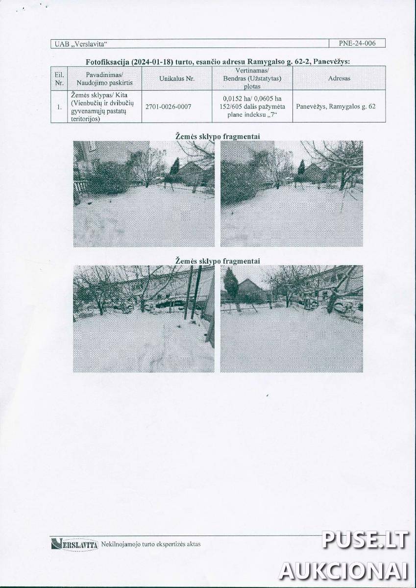 Žemės sklypas Sklypai Ramygalos g. 62, 36229 Panevėžys, Panevėžio m. sav. 2