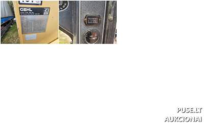 Parduodamas 2017 m. Kompaktinis Krautuvas Gehl SL 4640 TURBO antstolių aukcione pradine kaina 12560 EUR