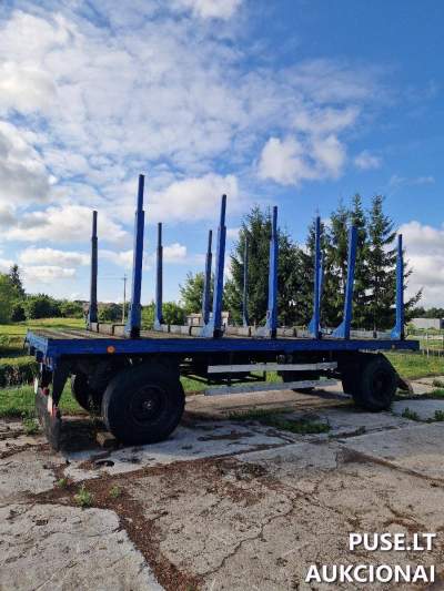 Traktoriaus priekaba KAESSBOHRER VC14L aukcione Lazdijuose, pradinė kaina 1500 EUR