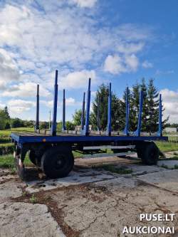 Priekaba arba puspriekabė nuo 0,75t. iki 3,5t. - Traktoriaus priekaba KAESSBOHRER, VC14L