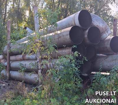 Juodojo metalo laužo aukcionas Klaipėdoje, 50 tonų, pradinė kaina 13250 EUR