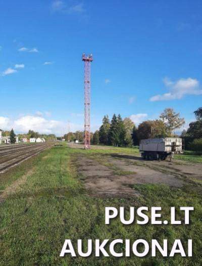 Krovinių aikštelė Rokiškyje, Stoties g. 4, 2060 kv.m, pradinė kaina 45180 EUR, skelbiamas pakartotinis aukcionas