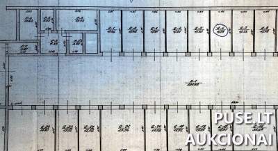 Garažo bokso dalis Vilniuje, Nemenčinės pl. 12A, pradinė kaina 8000 EUR