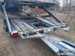 Krovininis automobilis nuo 3,5t. iki 12t. - Vilkikas Mercedes Benz 1841, VIN kodas WDB9300571L058235, valst. nr. LNC 150