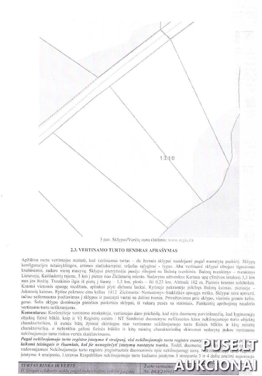 Žemės sklypas Sklypai Juknonių g., Juknonys, Žiežmarių apylinkės sen., Kaišiadorių r. sav. 29