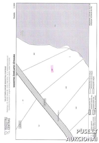 1/2 dalis žemės sklypo Kaišiadorių r. sav., Juknonių k., 0.5150 ha, nuo 2720 EUR