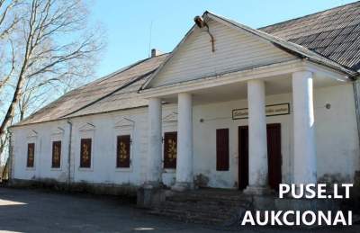 Laisvalaikio centro pastatas Kupiškio r. Salamiesčio mstl. 37967 EUR pradinė kaina Pakartotinis aukcionas