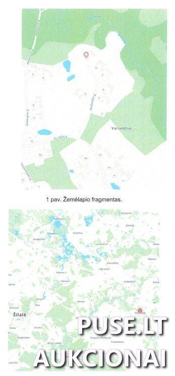 Žemės sklypas Sklypai Medsėdžio g. 11, 75201 Varsėdžiai, Upynos sen., Šilalės r. sav. 1