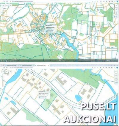 Žemės sklypas Tauragės r. sav. Gaurės miestelyje, skelbiamas aukcionas nuo 17557 EUR