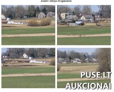 Žemės ūkio paskirties sklypas Anykščių rajone, Kunigiškių I kaime, pradinė kaina 900 EUR