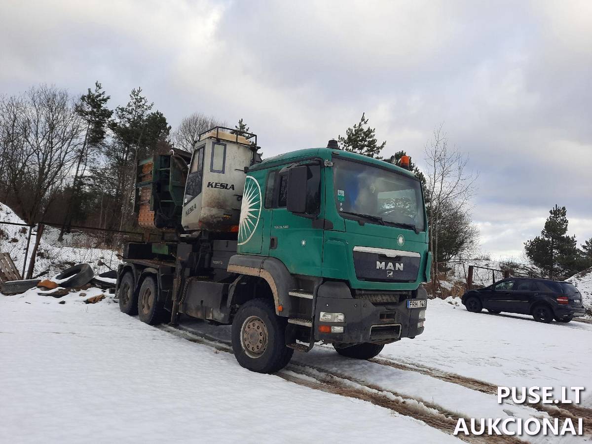 Medienos smulkintuvas MAN TGS 33.540 6X6 BB Nenurodyta 2