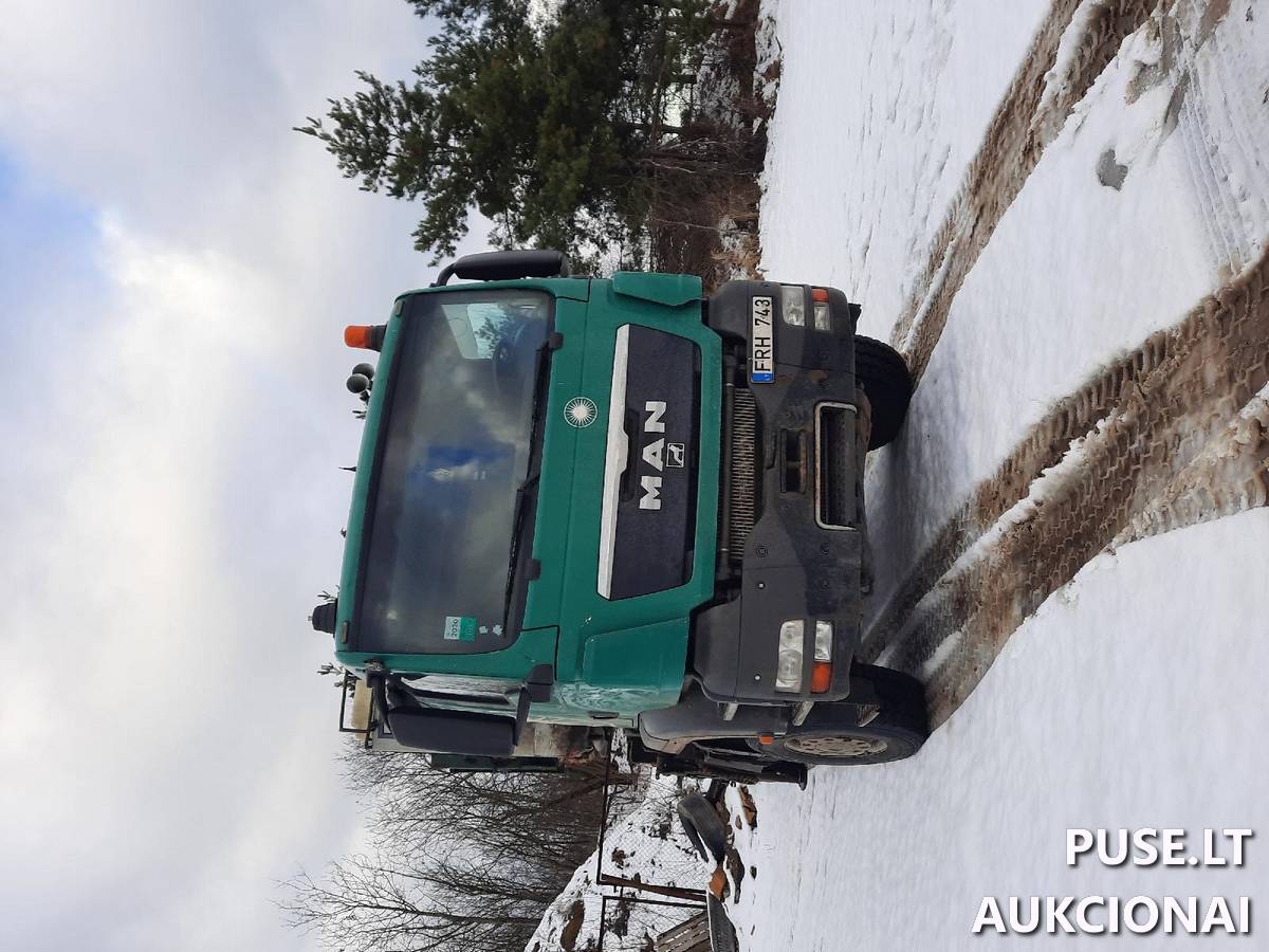 Medienos smulkintuvas MAN TGS 33.540 6X6 BB Nenurodyta 4