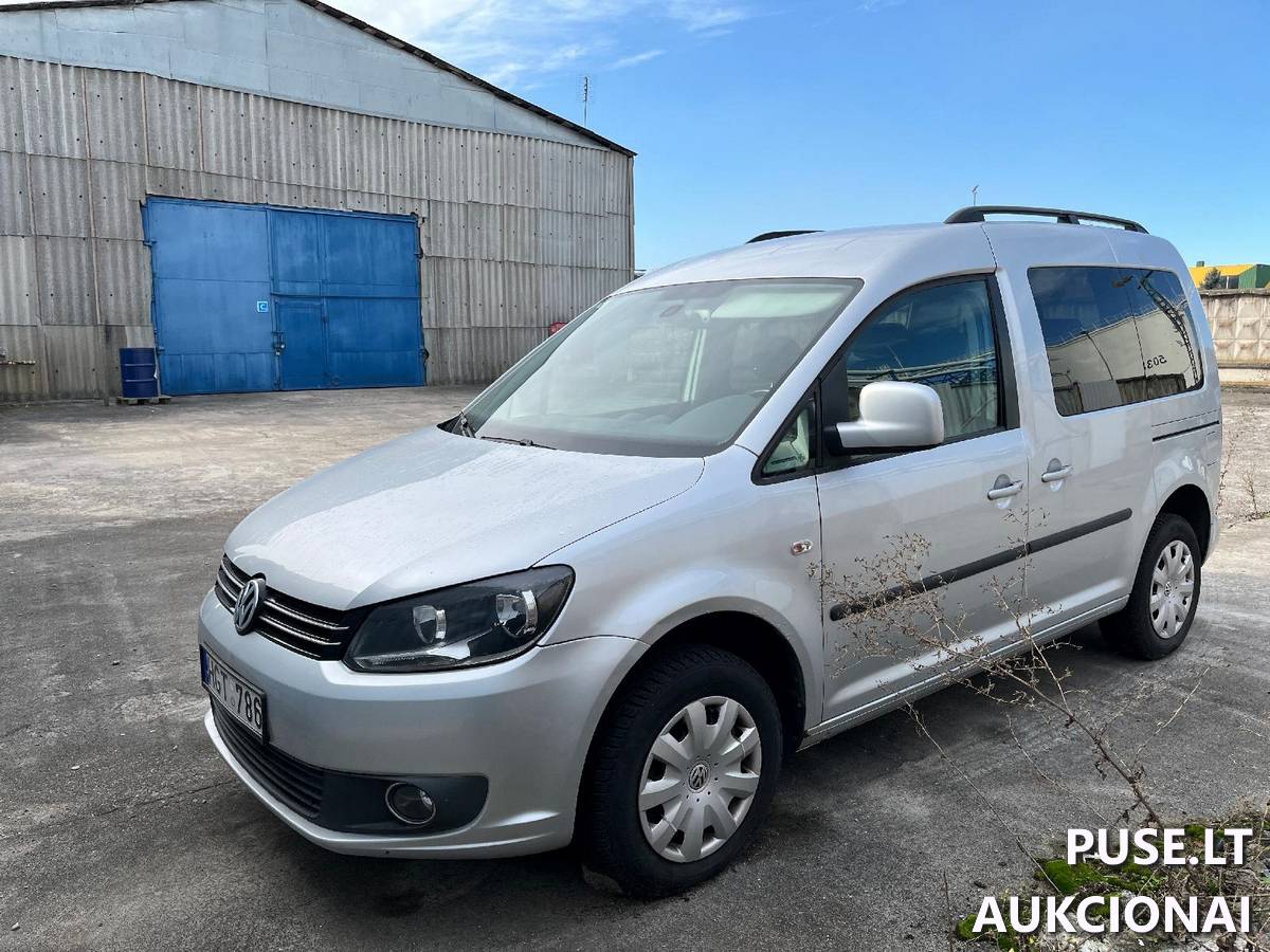 Automobilis VW Caddy Keleivinis automobilis 5