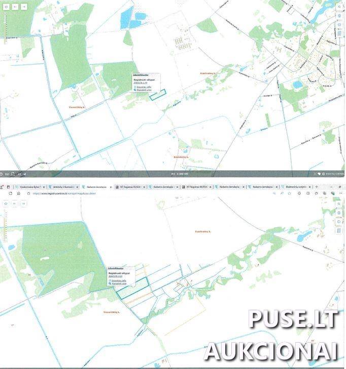 Žemės sklypas Sklypai Kantvainų g., Kantvainai, Agluonėnų sen., Klaipėdos r. sav. 1