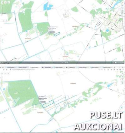 Žemės ūkio paskirties sklypas Klaipėdos rajone, Kantvainų kaime, pradinė kaina 5561 EUR