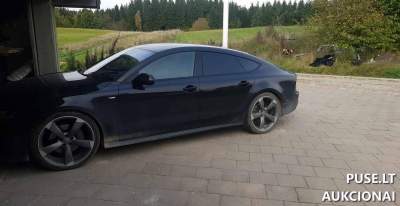 Lengvasis automobilis Audi A7 pradinė kaina 15000 EUR nemokumo aukcione