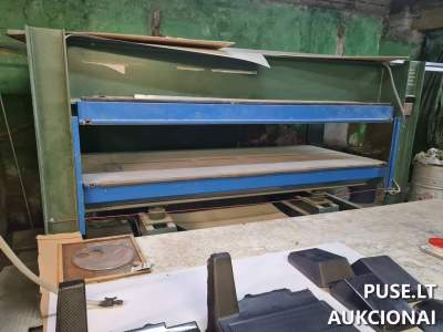 Pramoninis presas fanerui ITALPRESSE 3000mm aukcionas nuo 3000 EUR