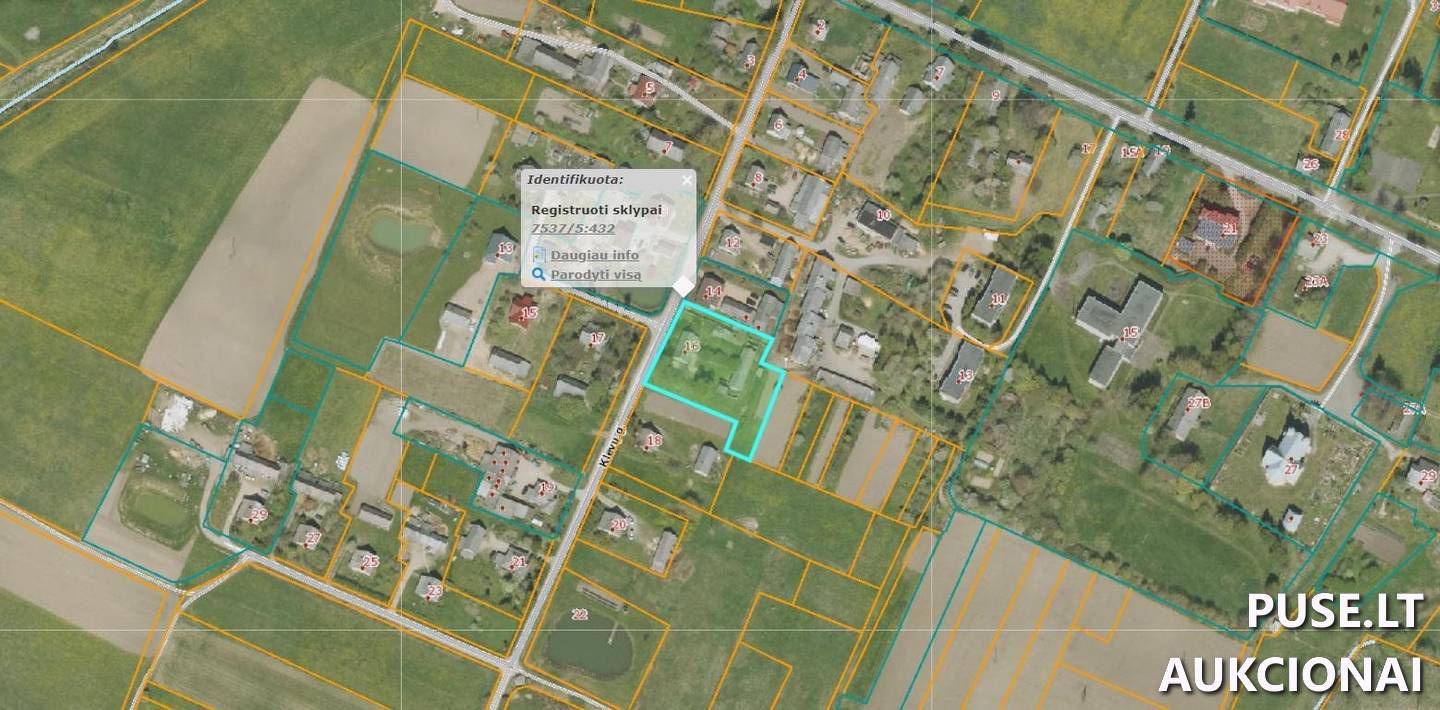 Žemės sklypas Sklypai Klevų g. 16, 98260 Notėnai, Notėnų sen., Skuodo r. sav. 3
