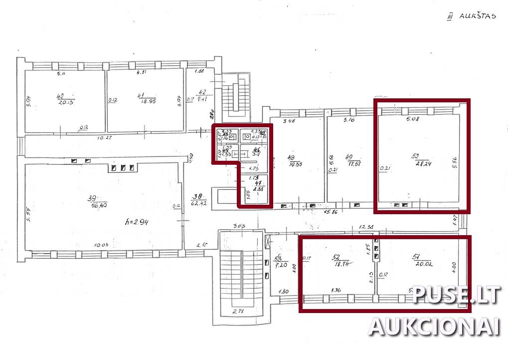 Administracinis pastatas Pastatai Vytauto Didžiojo g. 21, 74130 Jurbarkas, Jurbarko miesto sen., Jurbarko r. sav. 6