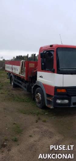 Krovininis automobilis nuo 3,5t. iki 12t. - Transporto priemonė  MERCEDES BENZ 1218