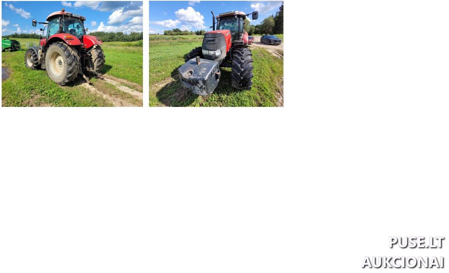 Case IH, Puma 130 Traktoriai, savaeigės mašinos, priekabos, puspriekabės 2