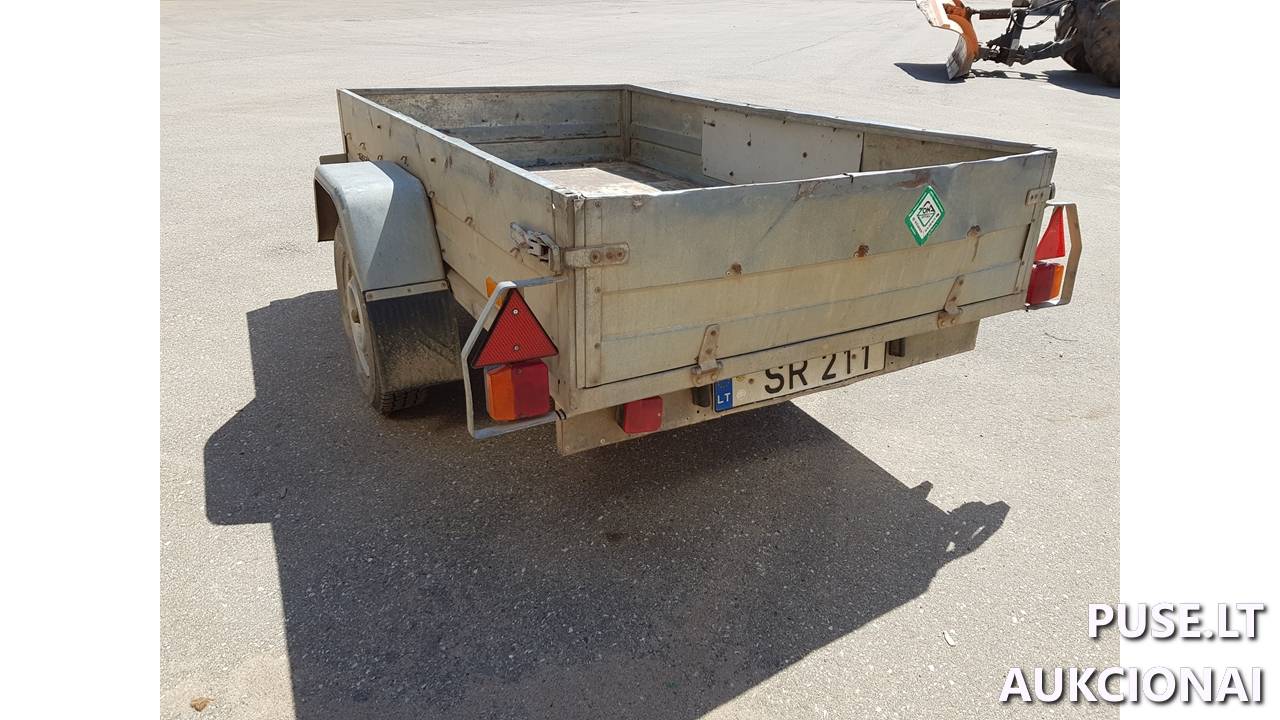 Priekaba iki 0.75 t. BAZALTAS 1 Inv. Nr. 36-3584 Traktoriai, savaeigės mašinos, priekabos, puspriekabės 1