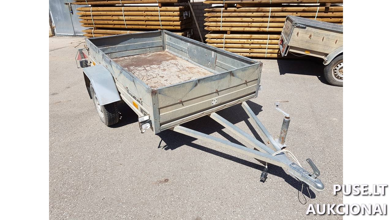 Priekaba iki 0.75 t. BAZALTAS 1 Inv. Nr. 36-3584 Traktoriai, savaeigės mašinos, priekabos, puspriekabės 3