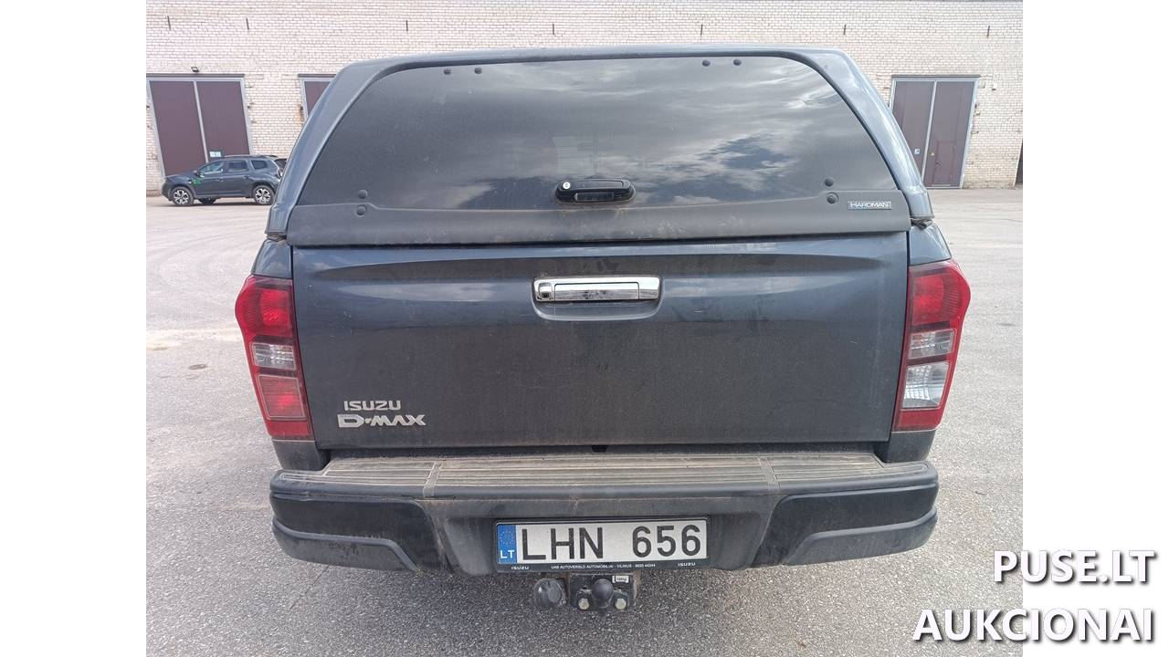 Lengvasis automobilis ISUZU	D-MAX Inv. nr. 12300000021 Traktoriai, savaeigės mašinos, priekabos, puspriekabės 7